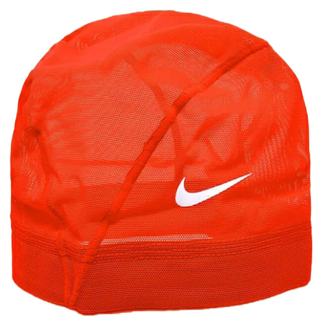 ナイキ(NIKE) ユニセックス メッシュスイムキャップ 水泳帽 907461-04 オレンジ／チームオレンジ(20y5m)
