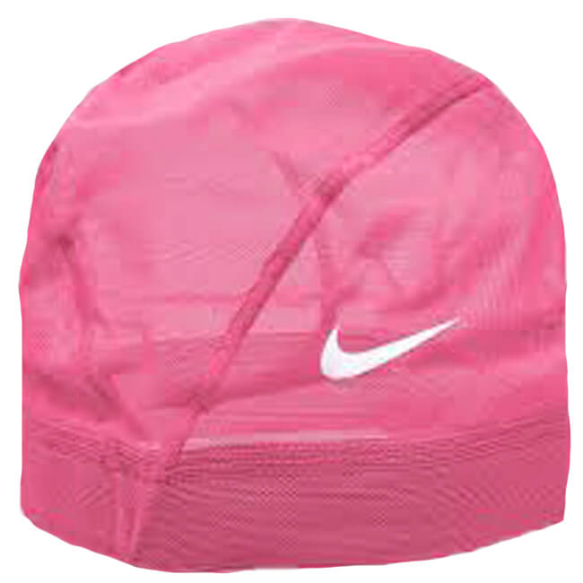 ナイキ(NIKE) ユニセックス メッシュスイムキャップ 水泳帽 907461-03 ピンク／ピンクグロウ(20y5m)