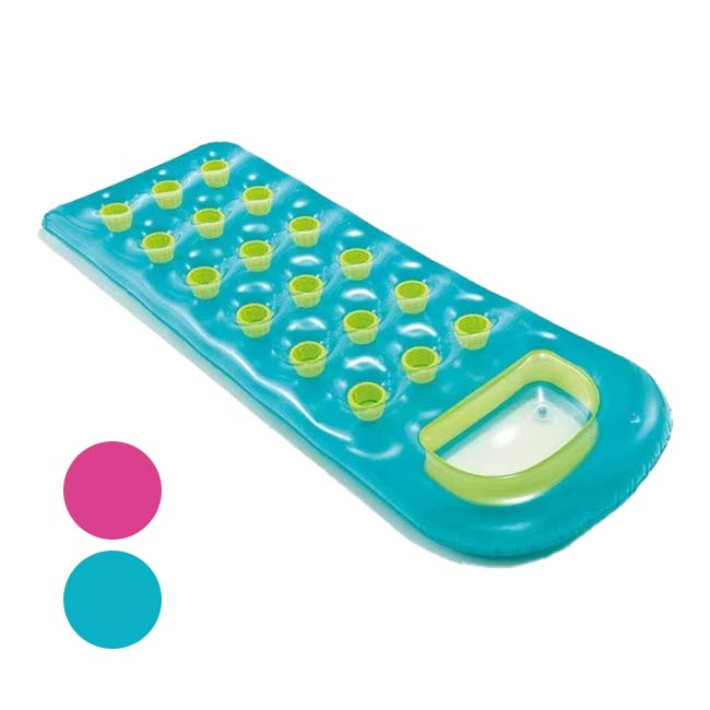 INTEX(インテックス) 18ポケット サンタナ フローティングマット プールフロート スイム 水遊び フローティングラウンジ 59895NP(25y2m)