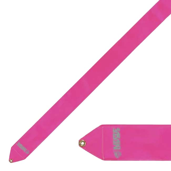 ササキ(SASAKI) ビビットリボン 5M F.I.G.(国際体操連盟) 認定品 MJ7225F／ MJ-7225-F-KEP 蛍光ピンク(26y3m)
