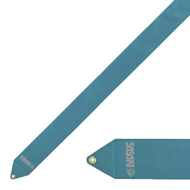 ササキ(SASAKI) ビビットリボン 5M F.I.G.(国際体操連盟) 認定品 MJ7225F／ MJ-7225-F-EMG エメラルドグリーン(26y3m)