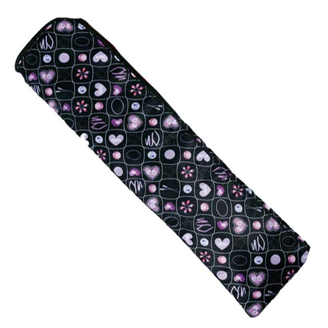 ササキ(SASAKI) クラブケース オリジナルプリントシリーズ クラブ1組収納可能 AC-69-B ブラック(26y2m)