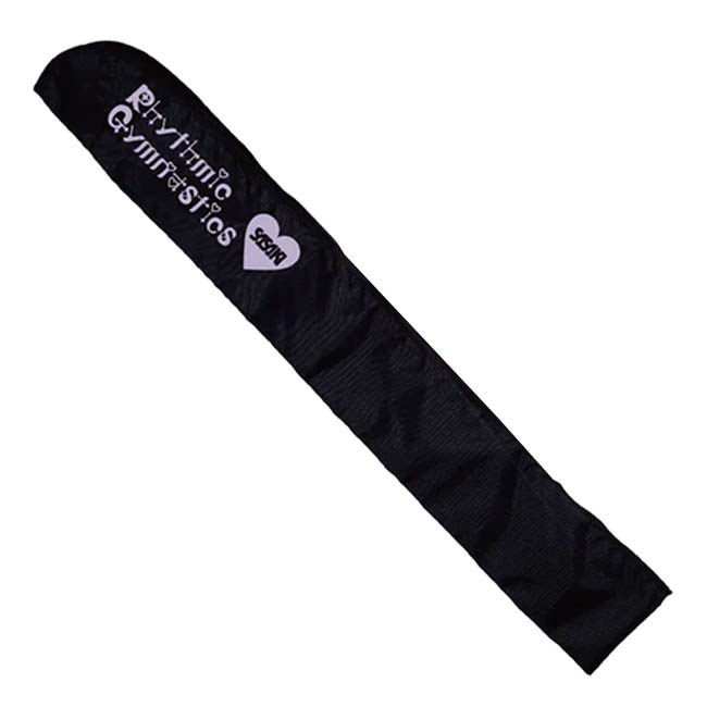 ササキ(SASAKI) リボン・スティックケース リボン巻き付け専用板2枚付き 全長66cm AC67／ AC-67-B×LD ブラック×ラベンダー(26y2m)