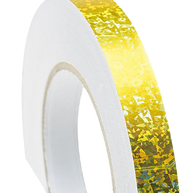 【8日から72時間 8%OFFクーポン】「オリジナル手具に装飾できる！」ササキ(SASAKI) カラーミラクルテープ ホログラム加工 1巻33M 新体操用 HT-3(22y3m)