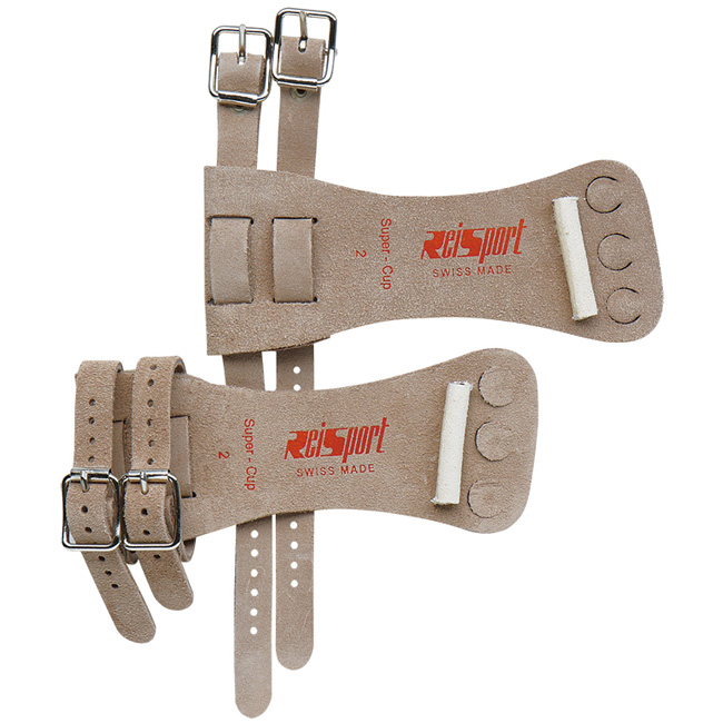 「大人用」ササキ(SASAKI) プロテクター 鉄棒用3ツ穴 スイス製 牛革 プロテクター SWP-505-ナチュラル(21y12m)SWP505