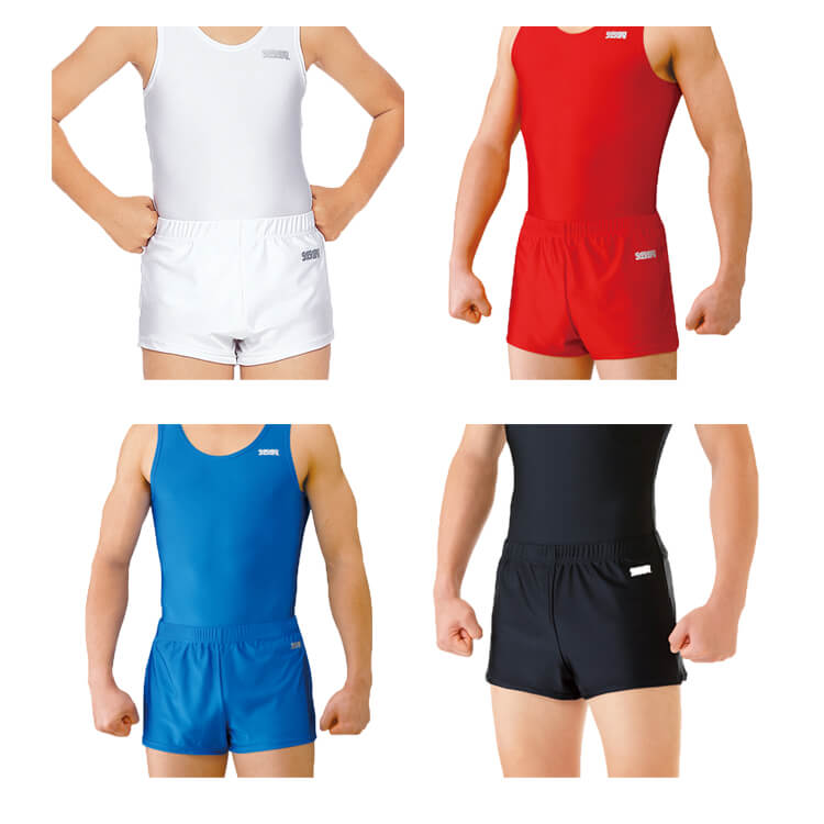 売切り終了!在庫処分特価】[ジュニア用]ササキ(SASAKI) ジム短パン(ジュニア用) 体操 新体操 体操用ウェア 男子 J-590(20y4m)J590