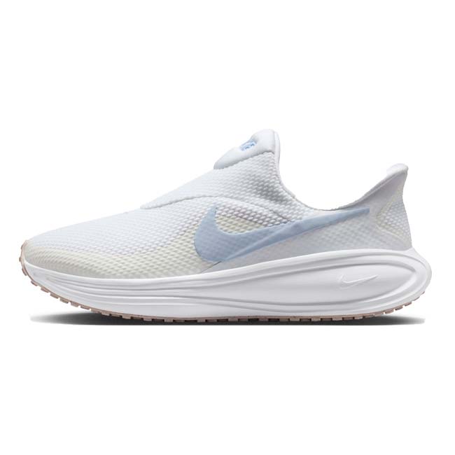 在庫処分特価】ナイキ(NIKE) 2026 SP レディース レボリューション8 イージーオン ランニングシューズ HQ2415-102 ホワイト×ハイドロゲンブルー(26y2m)