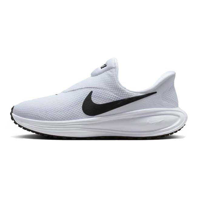 ナイキ(NIKE) 2025 HO レディース レボリューション8 イージーオン ランニングシューズ HQ2415-100 ホワイト×BK×ウルフグレー(25y11m)