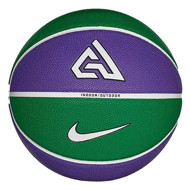 【屋内・屋外兼用】ナイキ(NIKE) All Court Giannis オールコート ヤニス 8P バスケットボール BS3055-566 フィアスパープル×WH(26y5m)