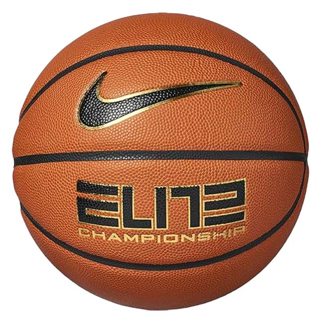 【屋内用】ナイキ(NIKE) Elite Championship エリート チャンピオンシップ 8P バスケットボール BS3052-891 アンバー×BK×Mゴールド(26y5m)