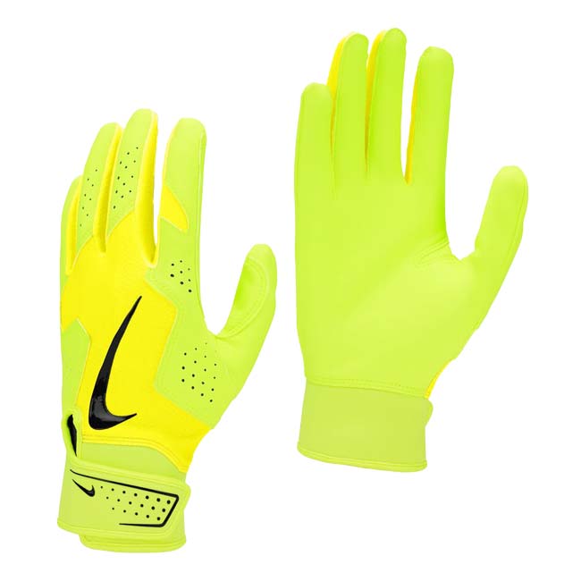 ナイキ(NIKE) ユニセックス Alpha アルファ 2.0 バッティンググローブ 両手用 野球 BA1201-729 ボルトアイス×Sイエロー(26y4m)