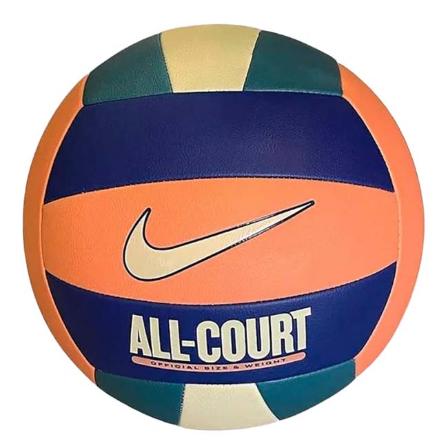 ナイキ(NIKE) ALL COURT オールコート バレーボール 5号球 屋内屋外兼用 VB0011-830 アプリコットA×Dナイト(26y1m)