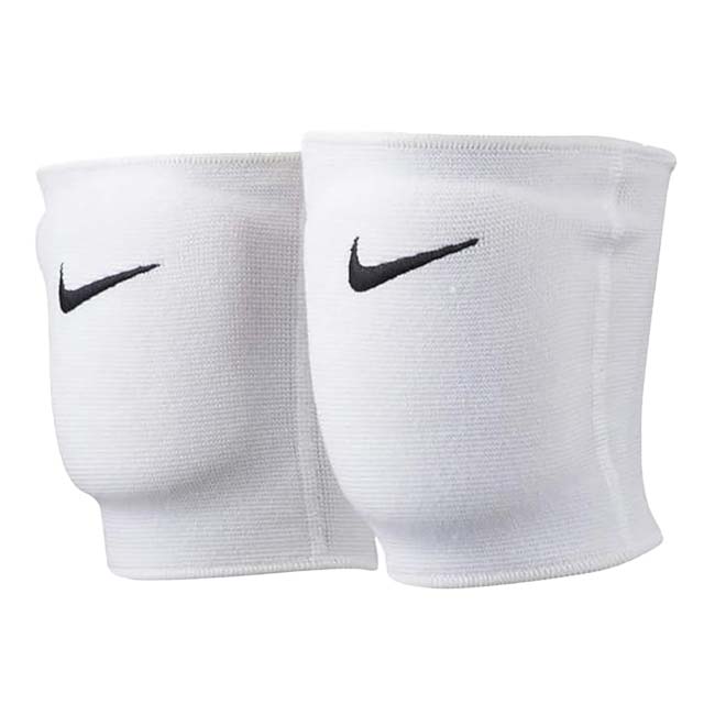 【2枚1組】ナイキ(NIKE) 2025 SP ユニセックス Essential エッセンシャル Dri-FIT バレーボール ニーパッド 膝サポーター NVP06-100 ホワイト×ブラック(25y5m)