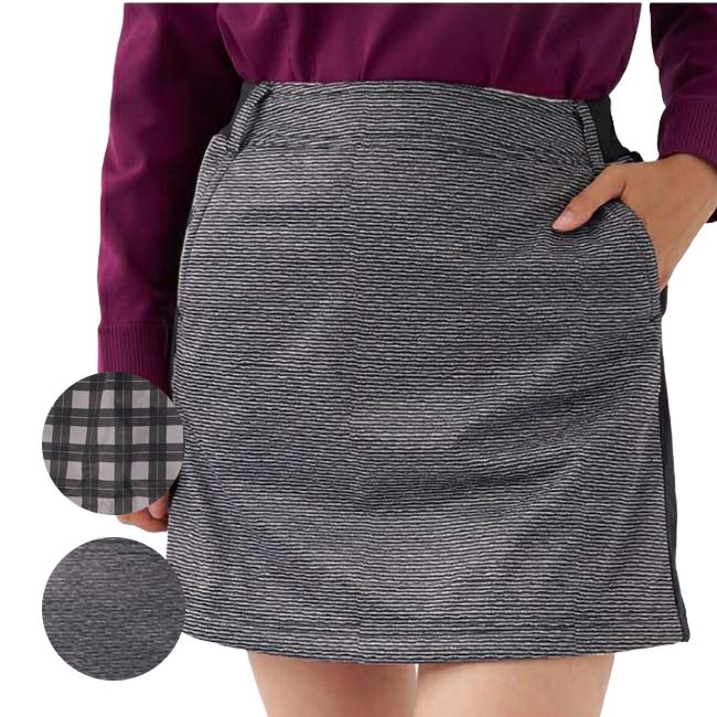 50%OFF在庫処分特価】「日本サイズ」marie claire(マリ・クレール) 2023 FW レディース ボンディングスカート 防寒・防風ウエア 733-332(23y11mゴルフ)