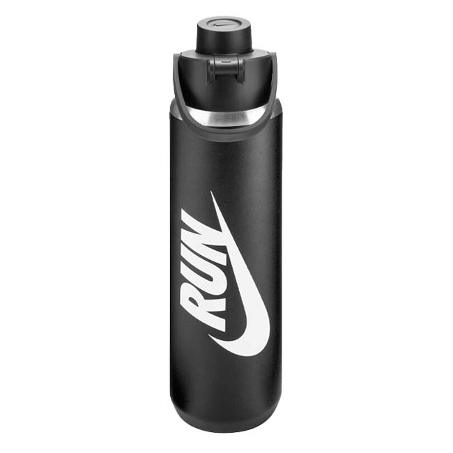 【保冷専用直飲みタイプ】ナイキ(NIKE) ステンレス リチャージ チャグボトル ステンレス製水筒 950ml HY2023-044 ブラック×BK×ホワイト(26y4m)