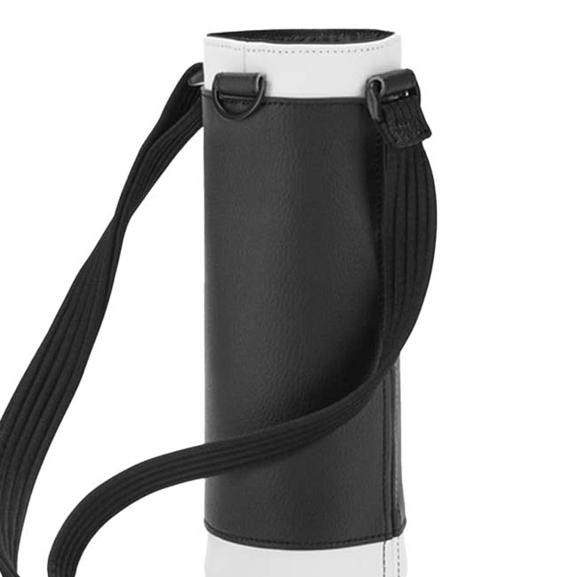 売切り終了！在庫処分特価】ナイキ(NIKE) プレミアム ボトルキャリアー 水筒ケース ボトルケース 水筒カバー HY9003-091ブラック×ホワイト(25y4m)