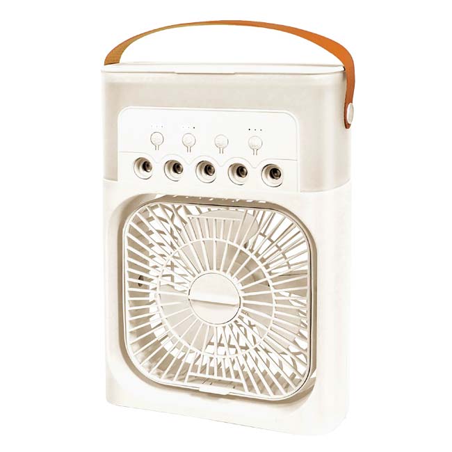 【寝苦しい夜に】ハック(HAC) USB給電式 エコクールミストファン HAC4875A ホワイト(26y3m)