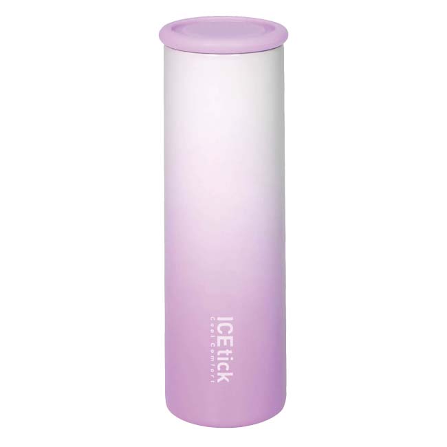 【凍らせて持ち運ぶ氷のう】ハック(HAC) 真空断熱構造 アイスティック 冷却グッズ スリム設計 HAC5383 ミストパープル(26y3m)