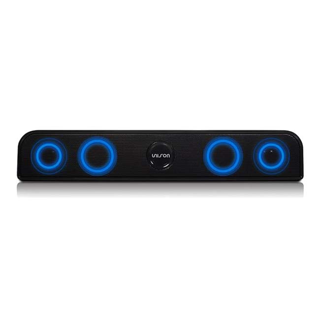 【スマートフォンに対応】ハック(HAC) ワイヤレススピーカー UNISON NEON ユニゾンネオン Bluetooth対応 HAC2-0376 ブラック(25y12m)