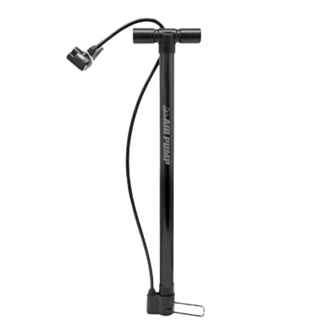 「浮き輪・ボールにも」ハック(HAC) アタッチメント付き 自転車用空気入れ 最大充填9気圧 各種バルブ対応 HAC2388-ブラック(24y6m)