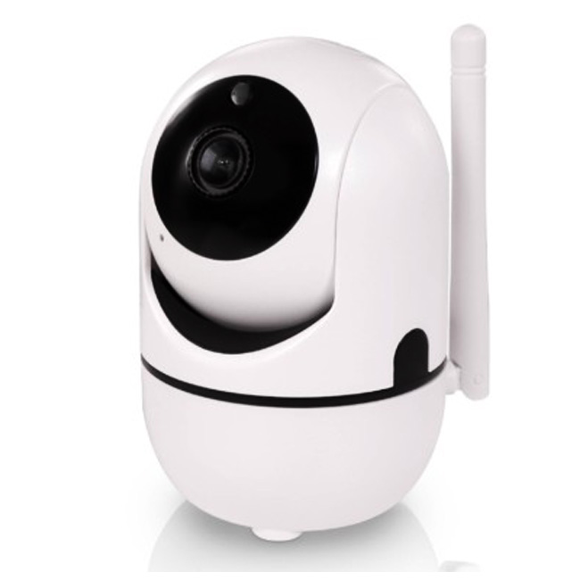 在庫処分特価】「外出先から自宅を見守る」HAC(ハック) Wi-Fi ライブカメラ 見守りカメラ 監視カメラ 屋内専用 HAC2162A-ホワイト(21y10m)