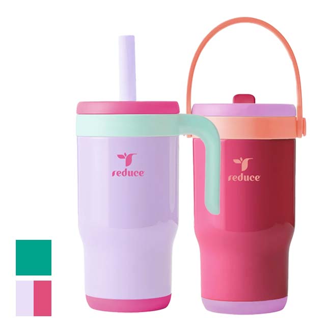 【保冷専用】リデュース(Reduce) チラー＆チラーゴー チラーコンボ 子ども用カップ 410ml ステンレス製マグ2個セット QQ コストコ 75447(26y6m)