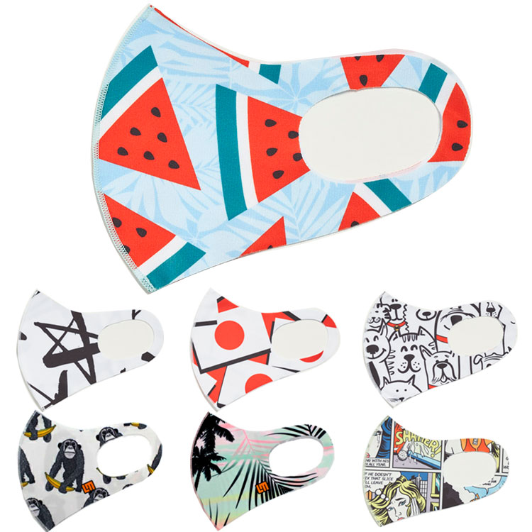 【9,000円以上で8％OFFクーポン】売切り終了！超特価】LOUDMOUTH(ラウドマウス) ユニセックス 3Dマスク 洗える水着素材マスク UVカット 990-703-1(20y12m)