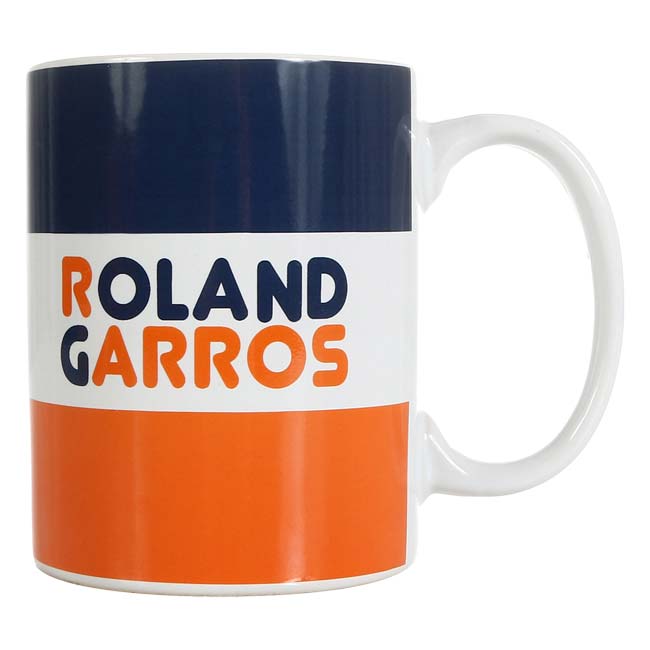 Roland Garros Official(ローランギャロス) 2026 ローランギャロス マグカップ トリコロールカラー＆ロゴ 全仏オープン 203RGS501COB(26y8m)