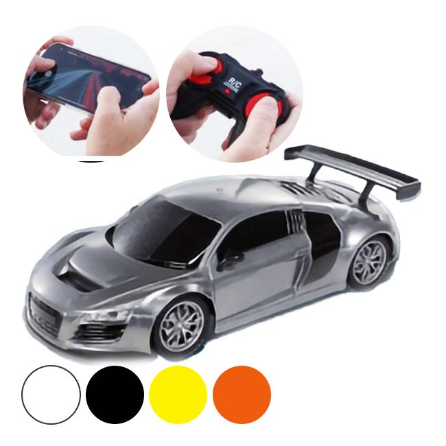 【スマホを操作して動かせる】ハック(HAC) RC モバイルカーターボレーサー ラジコンカー HAC4884(25y9m)