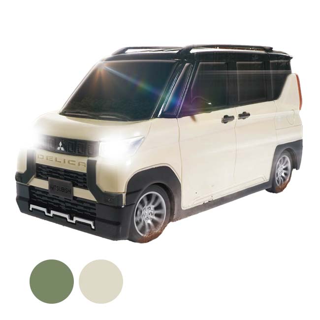 【本物さながらのフォルムと動きを再現！】ハック(HAC) RC 三菱自動車 ミツビシ デリカミニ DELICA mini ラジコンカー HAC4708(25y3m)
