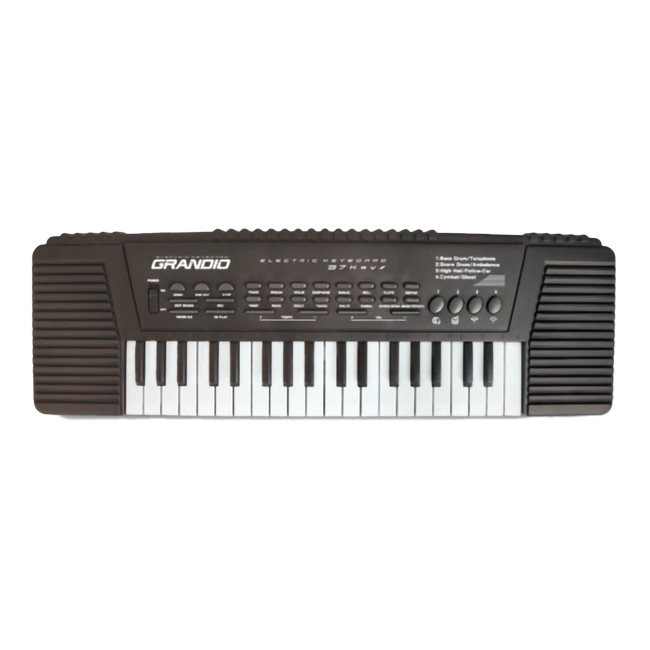 「音楽のある暮らしをお手軽に」HAC(ハック) エレクトリック キーボード グランディオ HAC3257A-ブラック(22y10m)