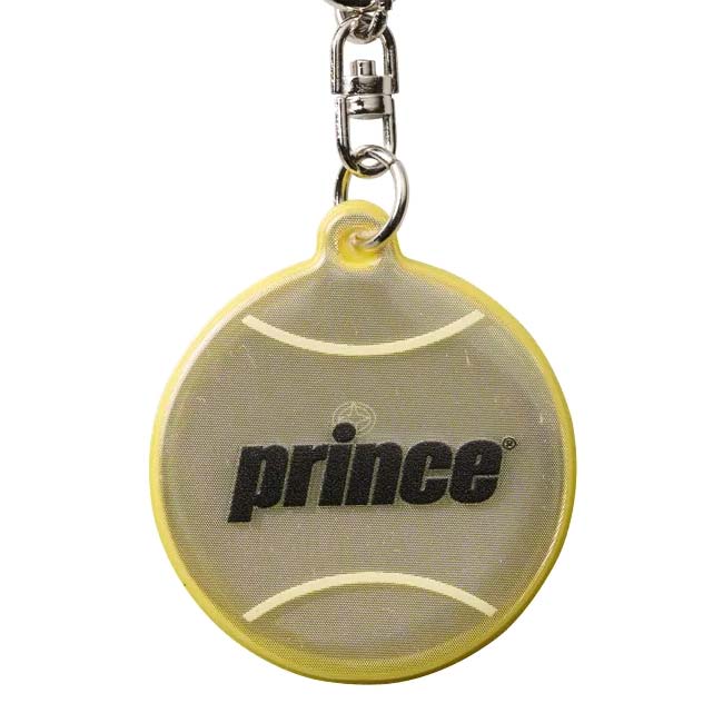 プリンス(Prince) リフレクターキーホルダー テニスボール型 超高輝度反射 交通安全グッズ キーリング 記名欄付き PA332(25y8m)