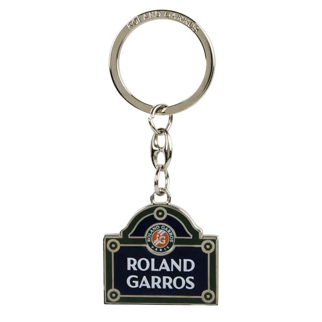 Roland Garros Official(ローランギャロス) 2026 ストリートネームプレート キーリング キーホルダー 203RGS601RUE グリーン(26y8m)