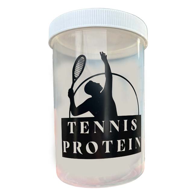 テニスプロテイン用専用シェーカー 400ml 目盛付き(26y2m)