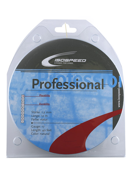 【パッケージ品】イソスピード プロフェッショナル クラシック (1.20mm)硬式テニスガット(Isospeed Professional Classic 17)set strings