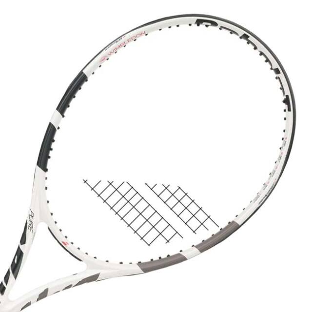 【マジッククーポン11%OFF対象】バボラ(Babolat) 2026 Pure Drive Wimbledon ピュアドライブ ウインブルドン (300g) 海外正規品 硬式テニスラケット 101566-100 ホワイト×ブラック(26y8m)[NC]