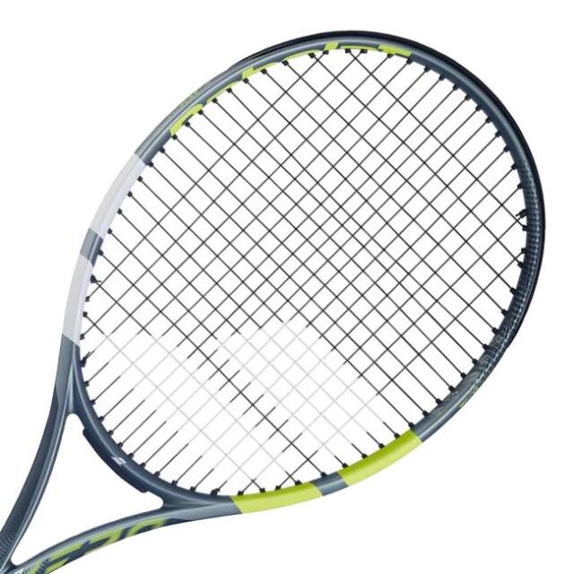 【10％OFFマジッククーポン対象】バボラ(Babolat) 2026 EVO AERO エボアエロ (275g) 海外正規品 硬式テニスラケット 102562-100 グレー×イエロー(26y1m)[NC]
