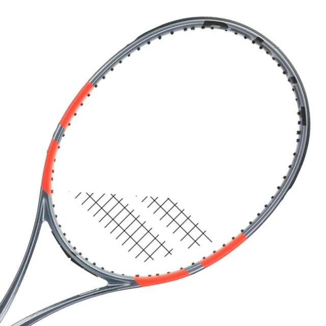 【10%OFFクーポン対象】バボラ(Babolat) 2025 PURE STRIKE 98 16×19 ピュアストライク98 16×19 (305g) 海外正規品 硬式テニスラケット 101577-3018 グレー×ネオンオレンジ(25y8m)[NC]