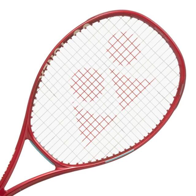 ヨネックス(YONEX) 2026 VCORE100D Vコア100D (305g) ブイコア 海外正規品 硬式テニスラケット 08VC100DYX-338 ルビーレッド(26y5m)[NC]
