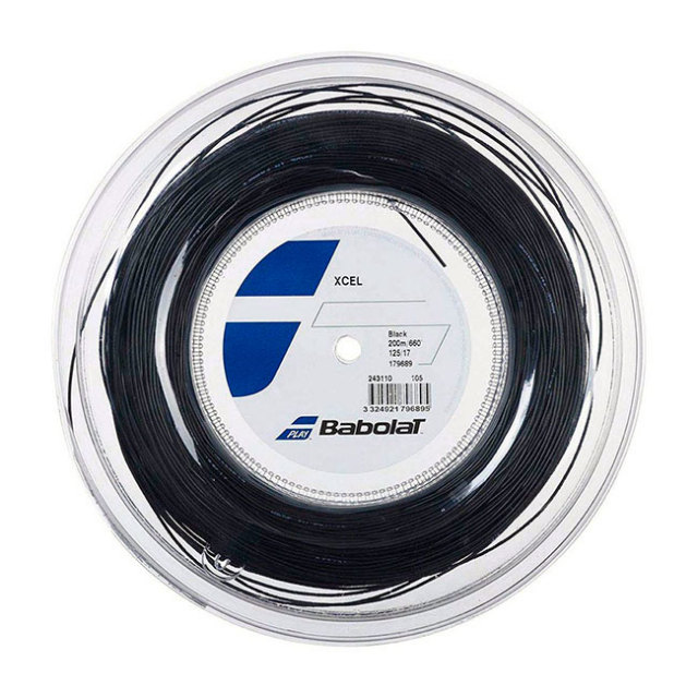 Babolat Xcel 125 ブルー ロール200m 硬式テニス ガット