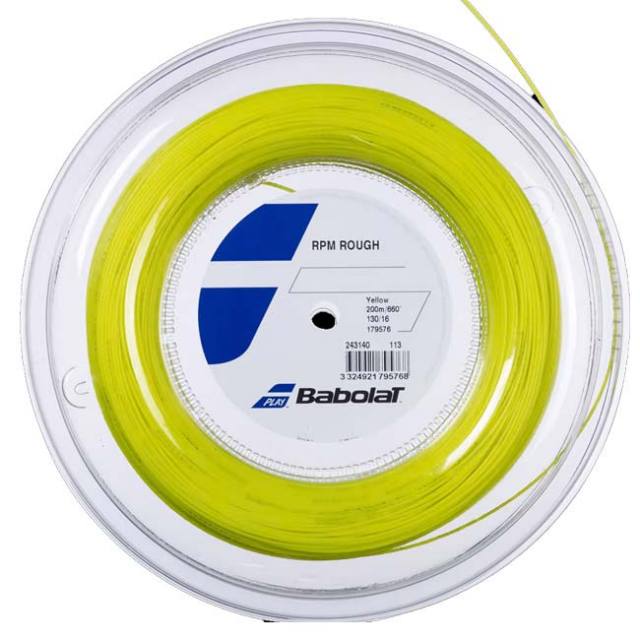 バボラ Babolat Rpmラフ 旧 Rpmブラストラフ Rpm Rough 125 130 135 0 Mロール 硬式テニス ポリエステルガット y7m