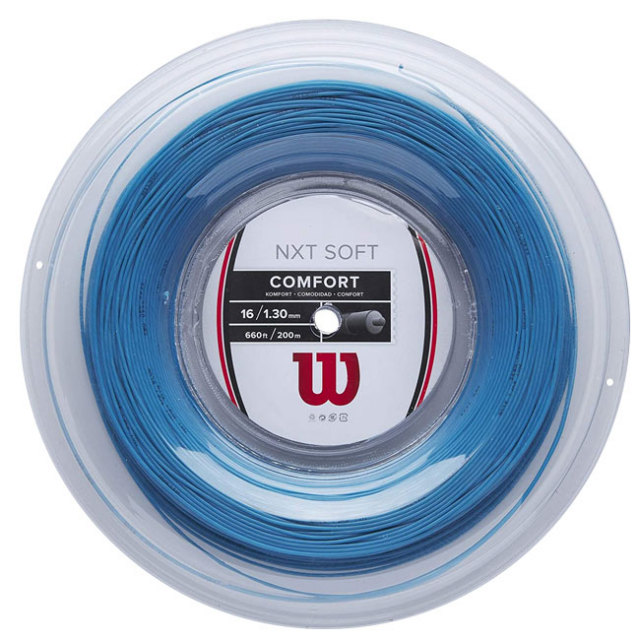 ウィルソン(Wilson) NXTソフト 16 (1.30mm) 200Mロールガット 硬式 