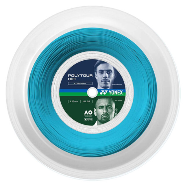 ヨネックス(YONEX) ポリツアー エア(1.25mm)POLY TOUR AIR 200Mロール 硬式テニスポリエステルガットPTA125-2※並行輸入品※(16y11m)