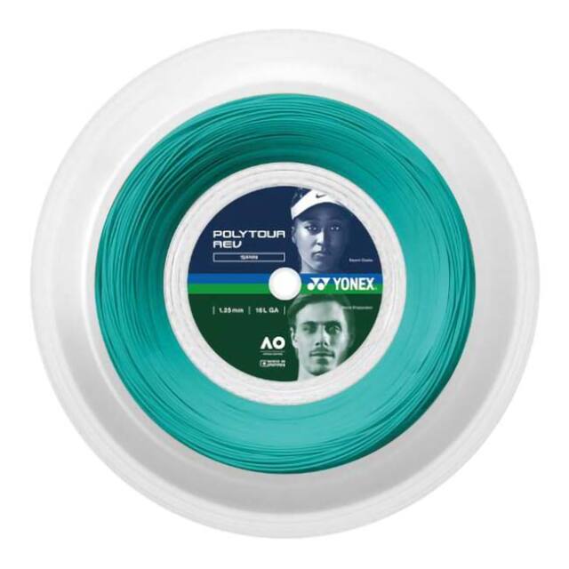 ヨネックス(YONEX) ポリツアーレブ REV (1.20／1.25／1.30ｍm) 200Mロール 硬式テニス ポリエステルガット ※並行輸入品※ PTR120-2／125-2／130-2-384(24y4m)