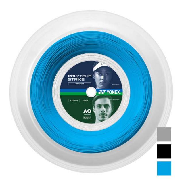 ヨネックス(YONEX) ポリツアーストライク(1.20／1.25／1.30mm)200Mロール 硬式テニスポリエステルガット PTST120／PTST125／PTST130-2※並行輸入品※(18y5m)