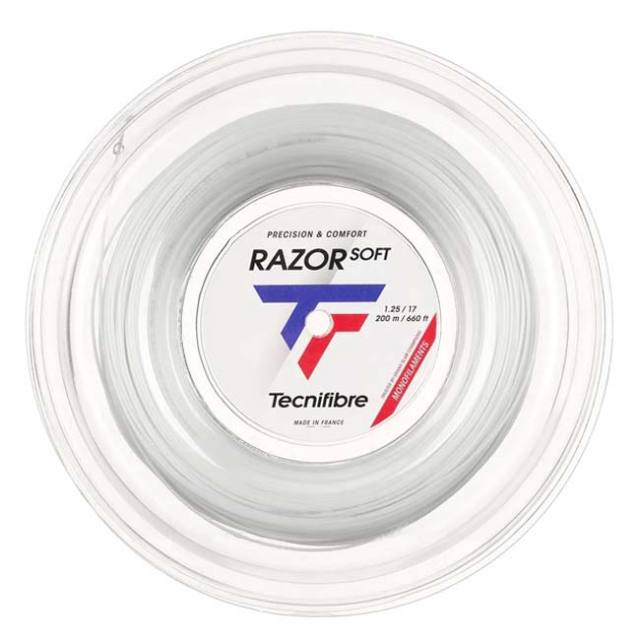 硬式テニスガットロール　テクニファイバー テクニファイバー(Tecnifibre) RAZOR SOFT レーザーソフト (120／125