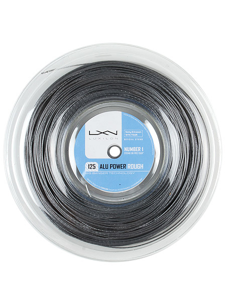 ルキシロン(Luxilon) ALU Power Rough アルパワー ラフ(125／130) 220Mロール 硬式テニス ポリエステル ガット WRZ990200