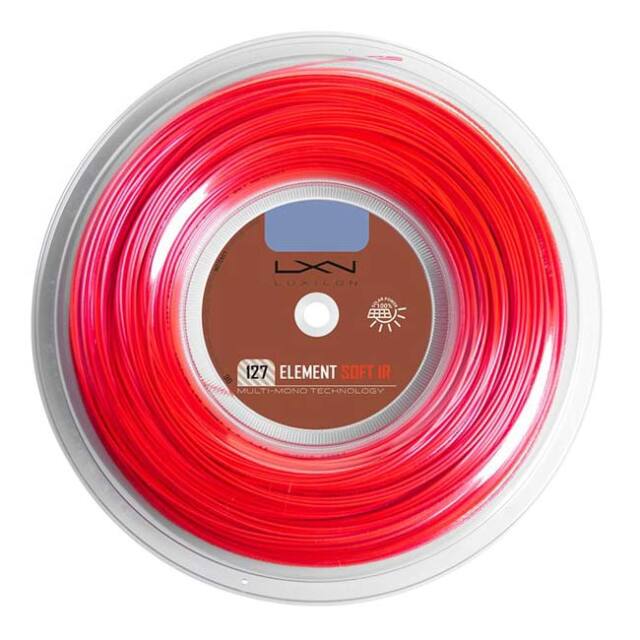 ルキシロン(Luxilon) ELEMENT IR SOFT エレメント ソフト IR 127(1.27