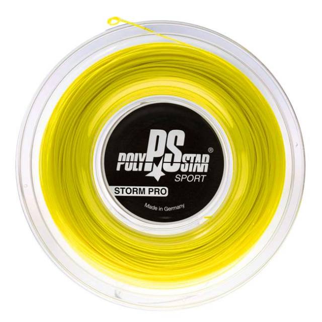 ポリスター(PolyStar) STORM PRO ストームプロ (1.25／1.30mm) 200Mロール 硬式テニス ポリエステルガット(25y1m)