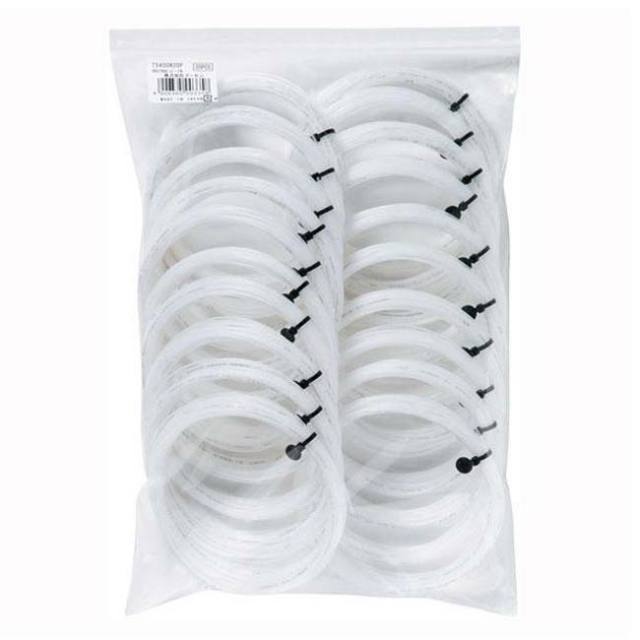 【20%OFFクーポン対象】【10％OFFマジッククーポン対象】在庫処分特価】「20張セット ノンパッケージ」ゴーセン(Gosen) OG-SHEEP ミクロ2 15L(1.35mm／15LGA) 硬式テニス ナイロンモノフィラメントガット TS412W20P-ホワイト(23y9m)